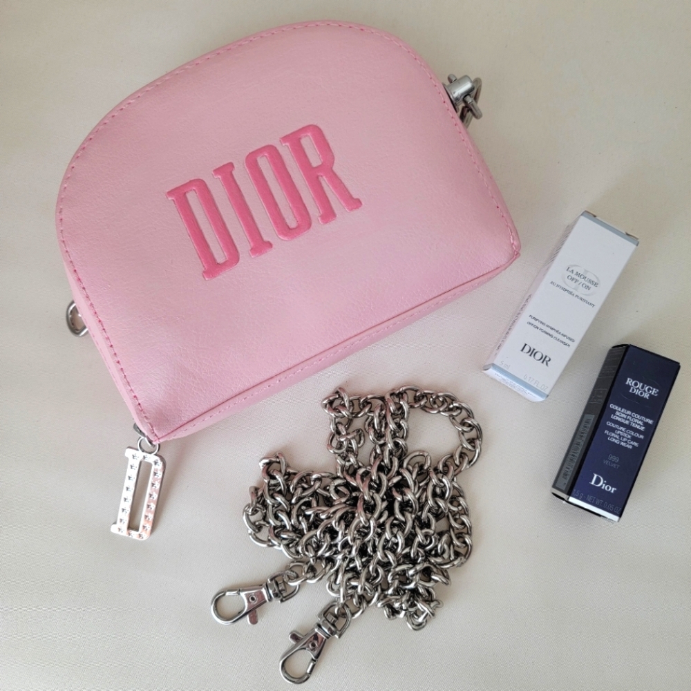 Authentic Dior beaute pouch pink - Picture 6 of 11